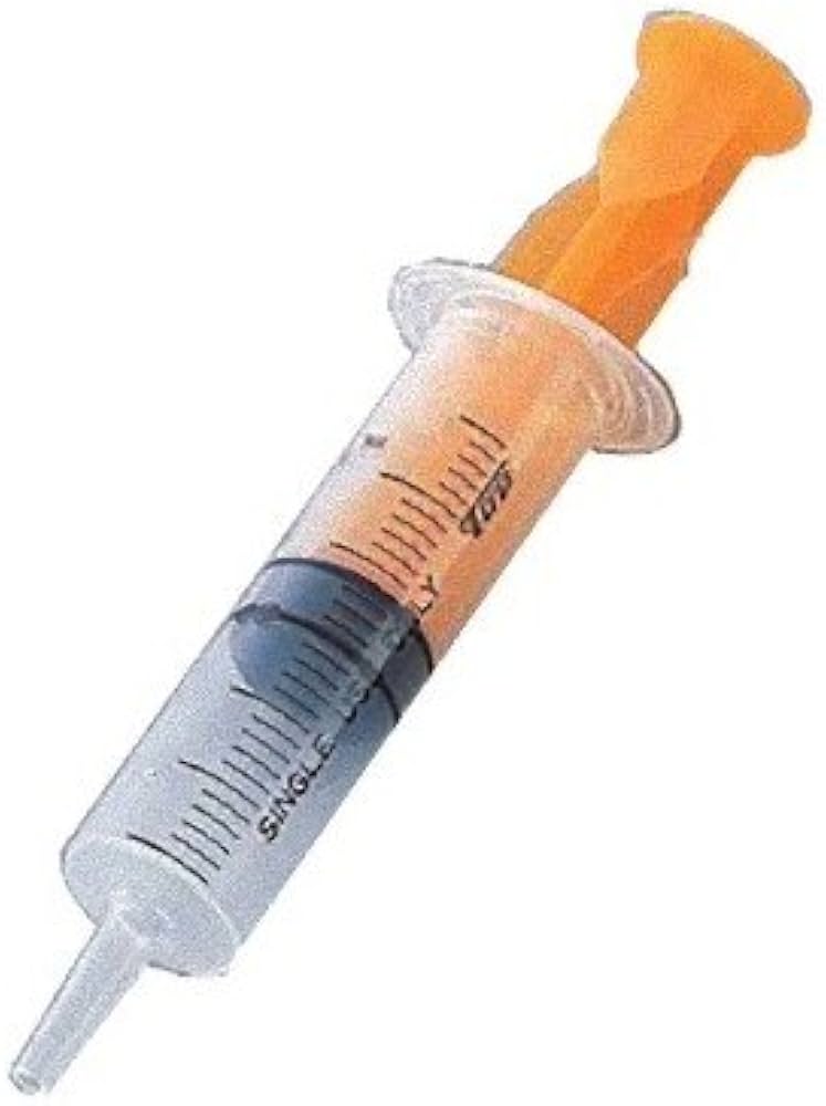 Amazon | トップ ネオフィードシリンジ オレンジ 5ml 50本入 8-7330-07