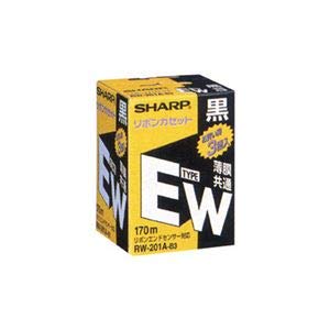 Amazon.co.jp: （まとめ）シャープ ワープロ用リボンカセットタイプEW