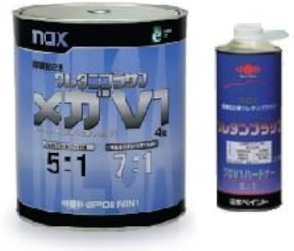 Amazon.co.jp: naxウレタンプラサフ メガV1;グレー_4.8kgセット[日本