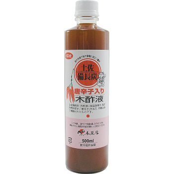 Amazon.co.jp: 木炭屋 唐辛子入り木酢液 500m : ドラッグストア