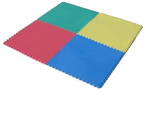 Amazon.co.jp: 両面ジョイントフロアマット4色組 1枚サイズ90cm×90cm