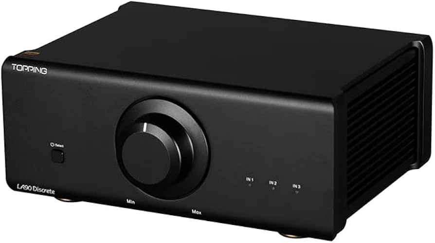 Amazon.com: Topping LA90 Discrete Power Amplifier 3*XLR/TRS Inputs