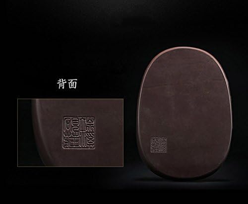 Amazon.co.jp: 端渓 6吋 硯石 端渓硯 実用硯 木箱 書道用品YANTAI-L12