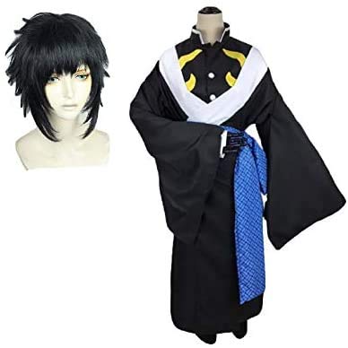 Amazon | 反派 獪岳 かいがく 上弦の陸 善逸の兄弟子 ウィッグ wig付き