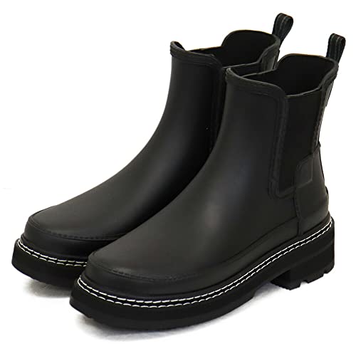 ハンター リファインド ステッチ ディテール チェルシー ブーツ