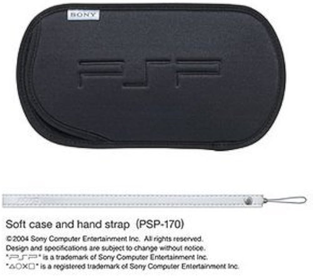Amazon | PSP 専用ソフトケース&ハンドストラップ | ケース・プロテクター