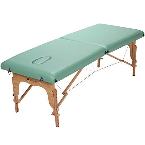 ワールドジェイビー 軽量折りたたみマッサージベッド 木製・有孔