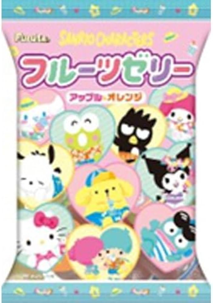 Amazon.co.jp: フルタ サンリオキャラクターズフルーツゼリー225