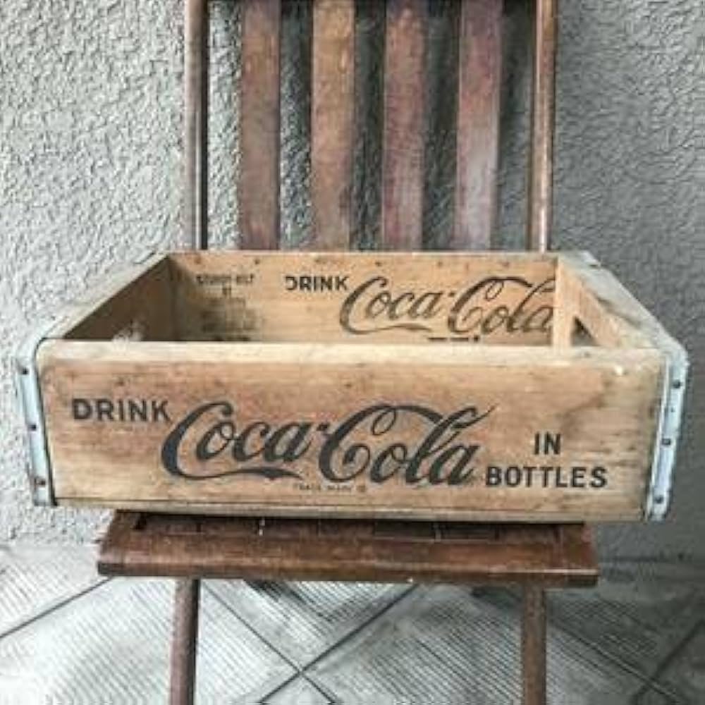 Amazon｜60s コカコーラCOLA アメリカアンティーク企業物ウッド