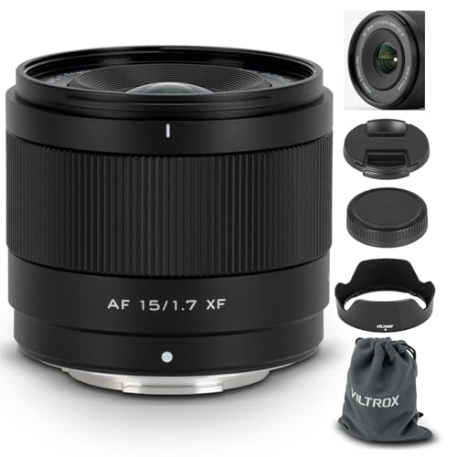 Amazon.co.jp: VILTROX 15mm F1.7 XFレンズ（富士用）、APS-C超広角