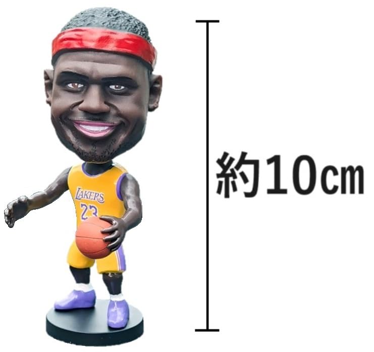 Amazon.co.jp: NBA バスケットボール 選手 ボブルヘッド フィギュア