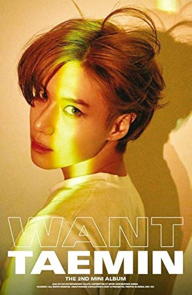 SHINEE TAEMIN - SHINEE TAEMIN WANT 2nd Mini Album MORE Ver CD+
