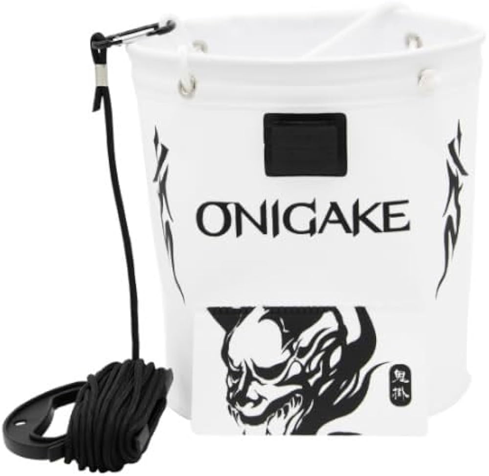 Amazon | ハヤブサ 鬼掛 水汲バケツ 鬼ガード ホワイト YC213G