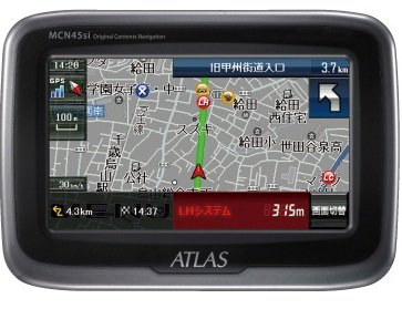 Amazon | ユピテル(YUPITERU) MCN45si ATLAS バイク用ナビゲーション