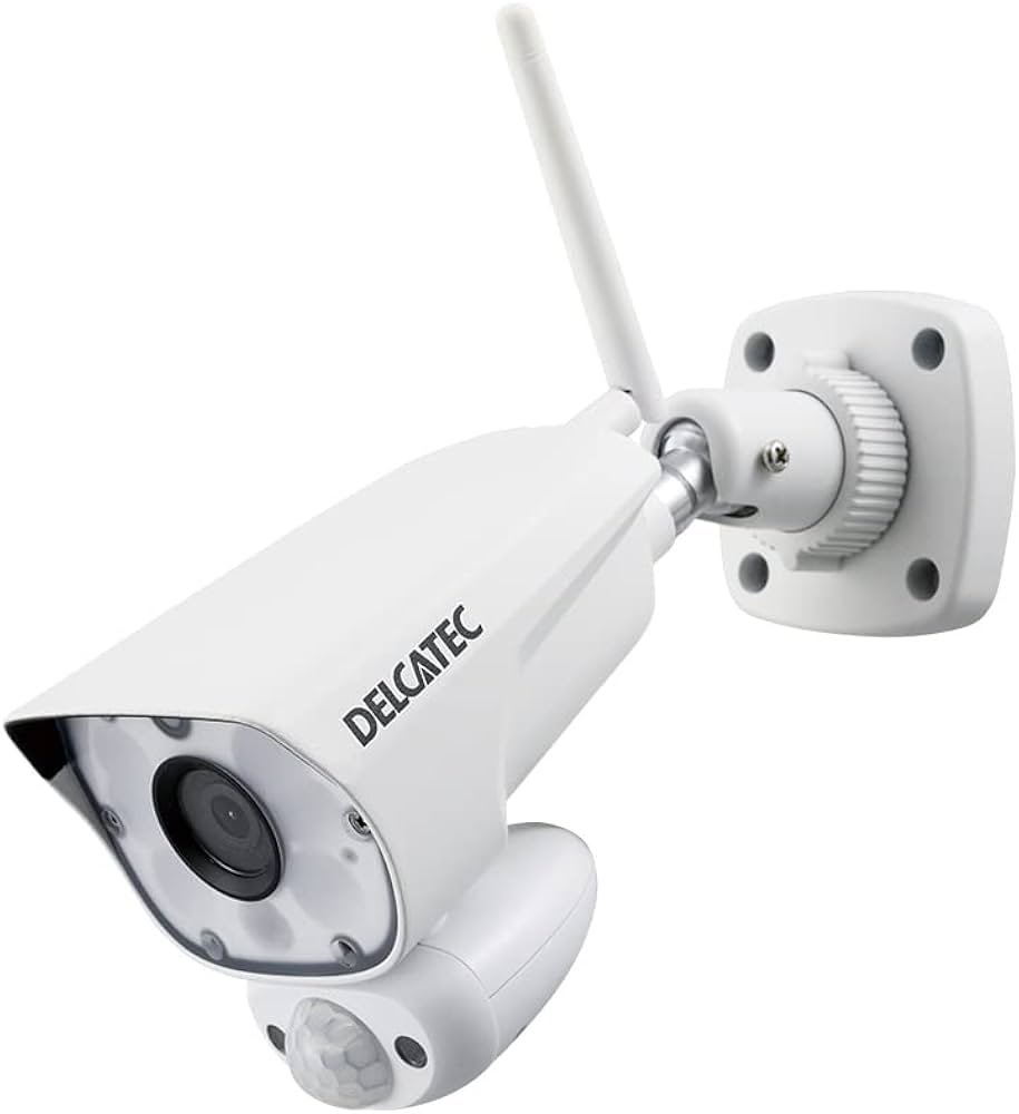 Amazon.co.jp: DXアンテナ DELCATEC LEDセンサーライト付き 録画機能一