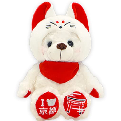 Amazon.co.jp: ご当地ベア 京都伏見3 ぬいぐるみS 京都限定ベア 藤二誠