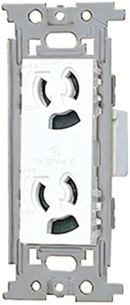 Amazon | 東芝ライテック 抜止接地ダブルコンセント NDG2322E(WW