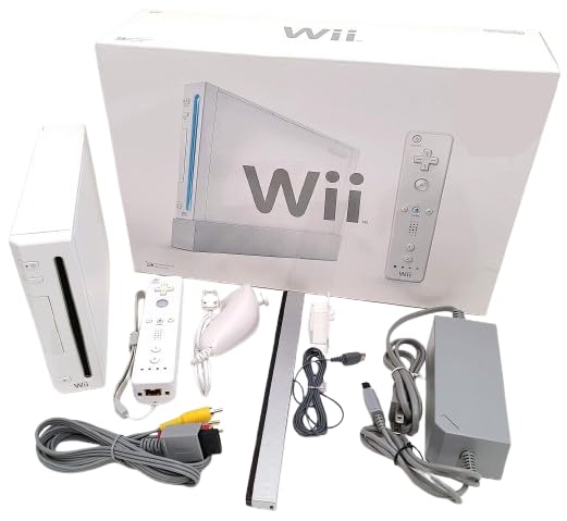 Amazon.com: BOXED Nint endo Wii RVL-001 Console - White Retro