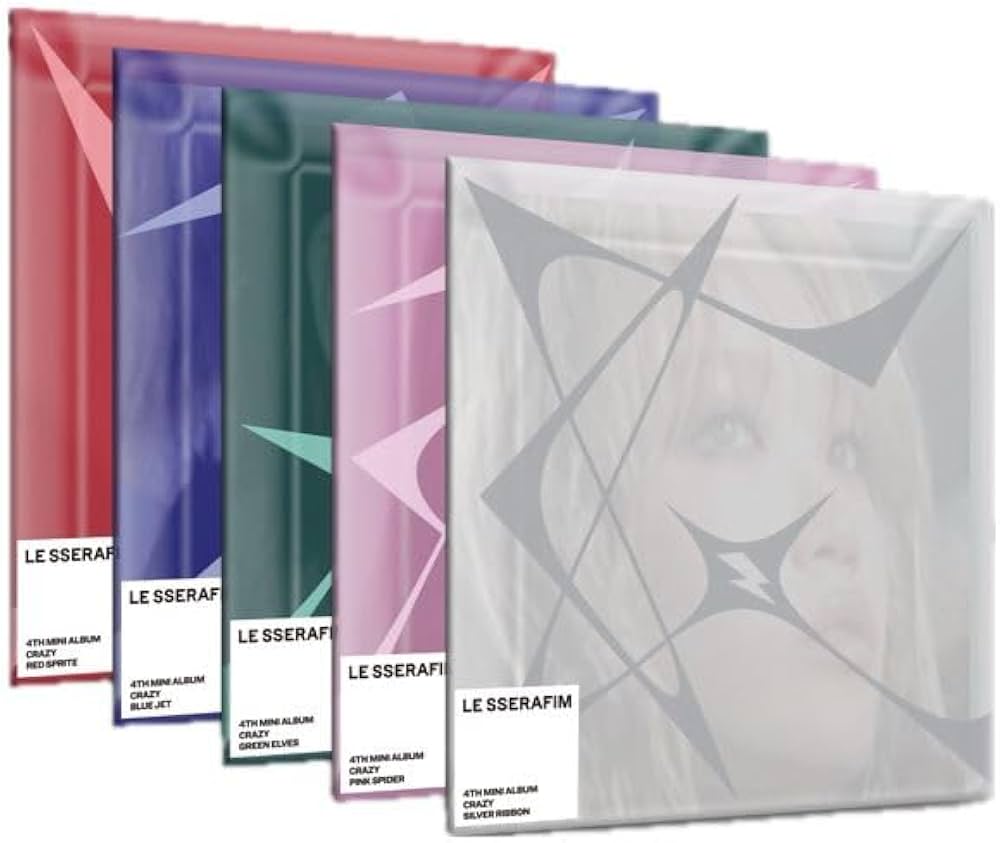 Amazon.co.jp: [ COMPACT ver. ] LE SSERAFIM - 4TH MINI [ CRAZY