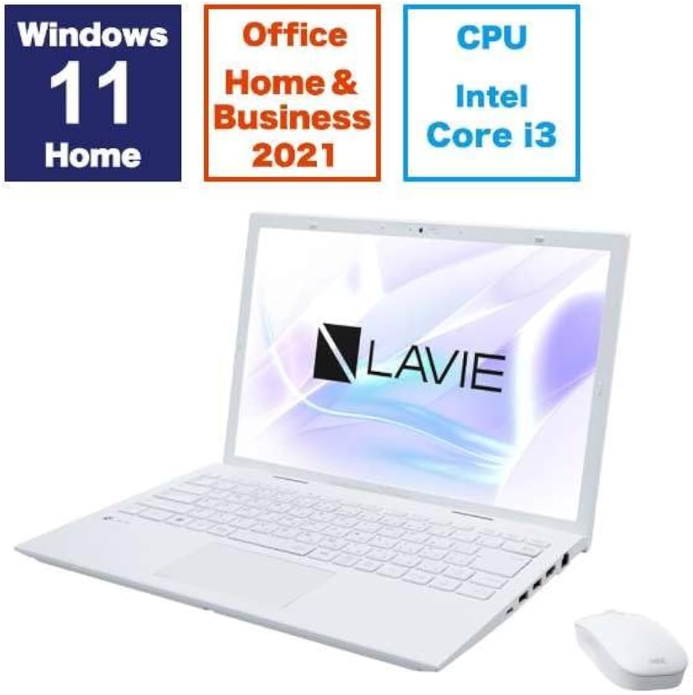 Amazon.co.jp: NEC PC-N1435GAW LAVIE N14 14型 Core i3/8GB/256GB
