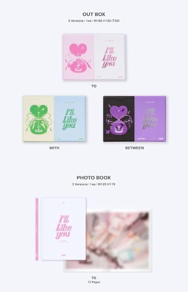 Amazon.co.jp: ILLIT - 2ND MINI ALBUM [ I'LL LIKE YOU ] 韓国盤