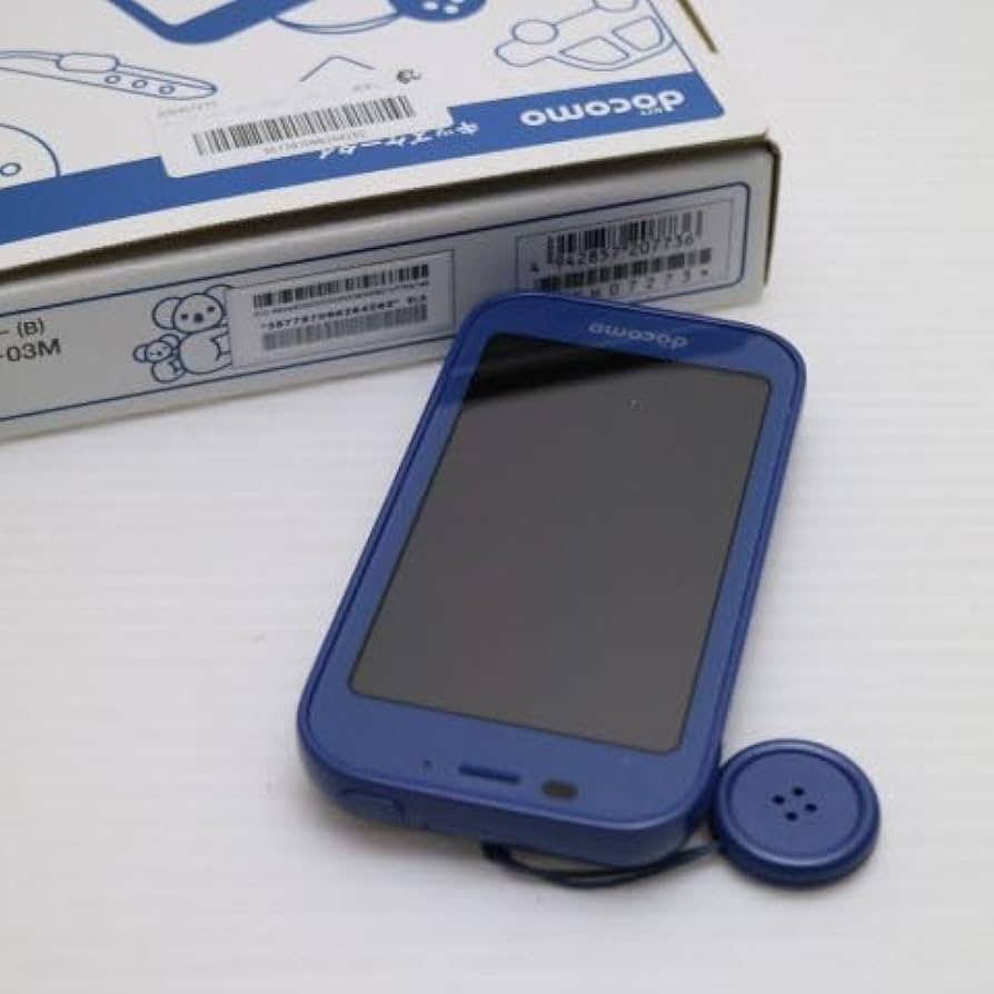Amazon.co.jp: Docomo SH-03M Kids Mobile Phone, Blue : Electronics