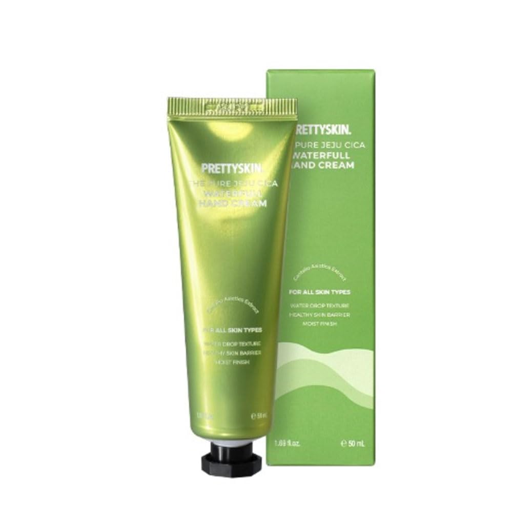 Amazon.com : PRETTYSKIN The Pure JEJU Cica Waterfull Hand Cream