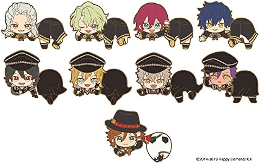 Amazon.co.jp: あんさんぶるスターズ!! のっかりラバークリップvol.3