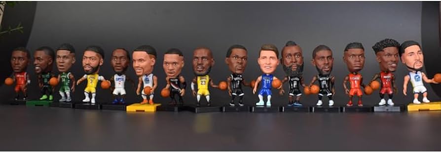 Amazon.co.jp: NBA バスケットボール PVC製 おもちゃの模型 フィギュア