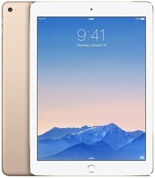 Apple iPad Air 2 Tablet (9.7 inch, 64GB, Wi-Fi + Cellular), Gold