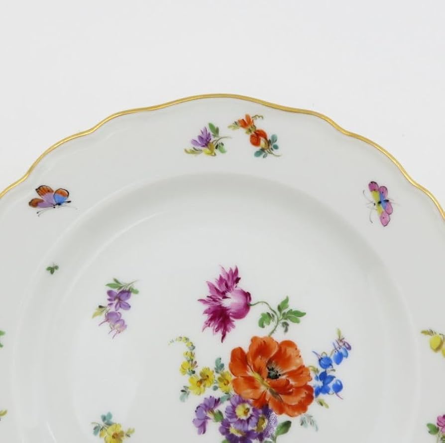 Amazon.co.jp: マイセン プレート□ベーシックフラワー ブーケ 五つ花