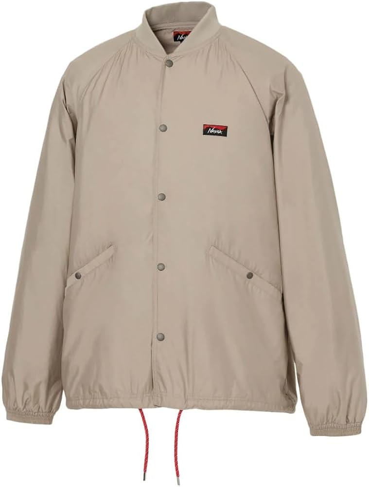 Amazon | Nanga(ナンガ) RIB COLLAR COACH JACKET (リブカラーコーチ