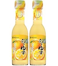 Amazon.co.jp: ミツカン かおりの蔵 彩りゆず 150ml×2本 ゆず 柚子果汁