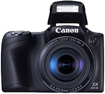 Amazon.com: Canon PowerShot SX410 is (Black) : Office Products