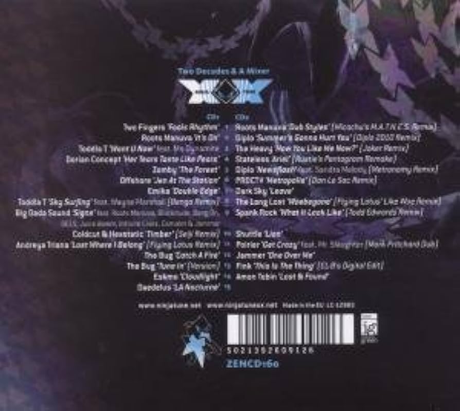 Amazon.co.jp: NINJA TUNE XX vol.1 [2CD] (ZENCD160): ミュージック