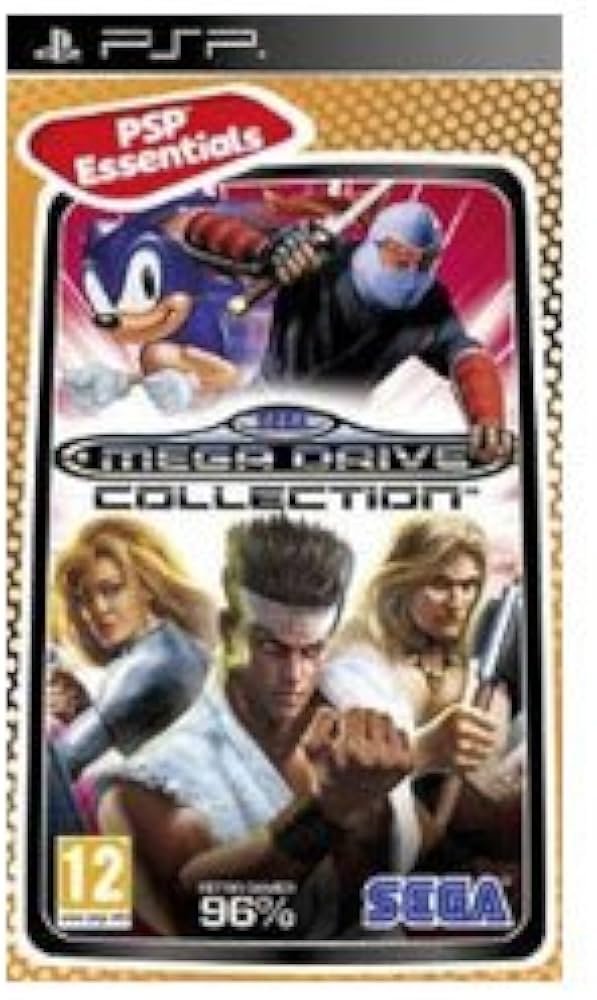 Amazon.com: Sega Mega Drive Collection Game PSP : Video Games
