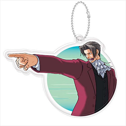 Amazon.co.jp: 逆転裁判 アクリルキーホルダー 御剣怜侍 : おもちゃ