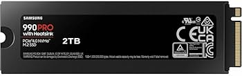 Amazon | SAMSUNG 990 PRO ヒートシンクSSD 2TB PCIe Gen4 M.2 2280