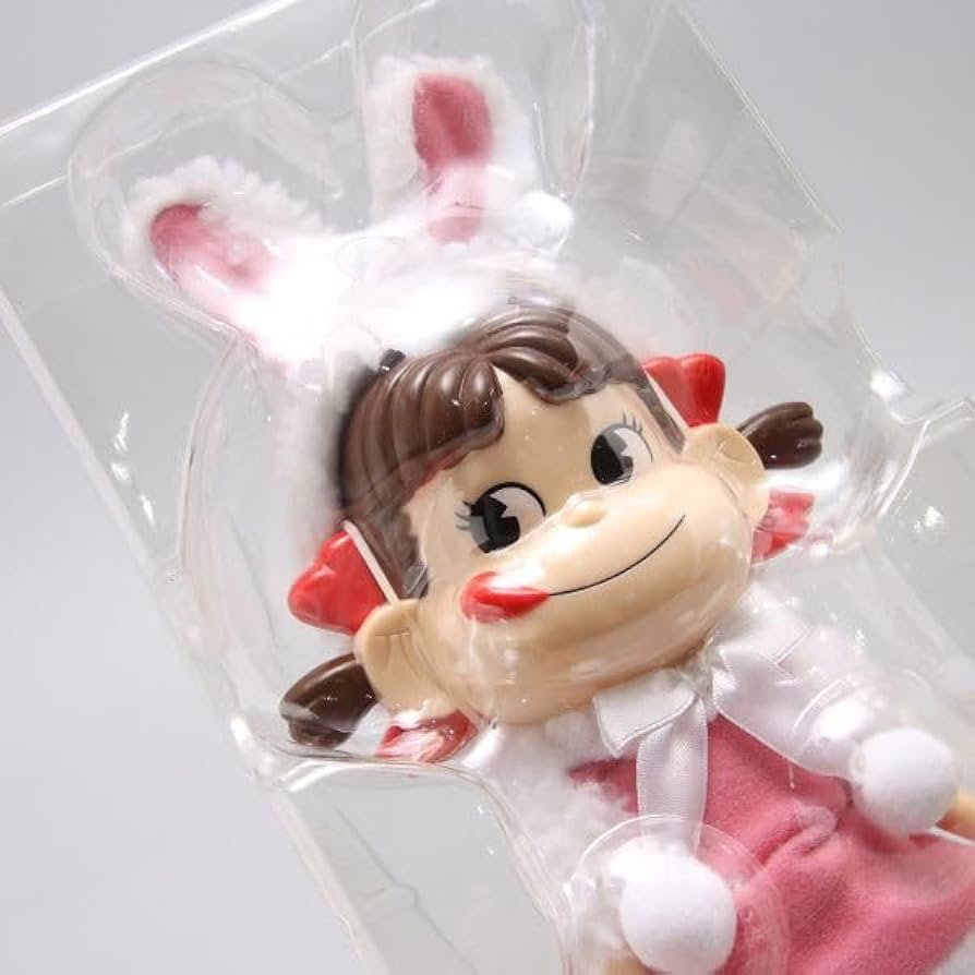 Amazon | Z187. 不二家 手足の動く ペコハッピーうさちゃん 着せ替え