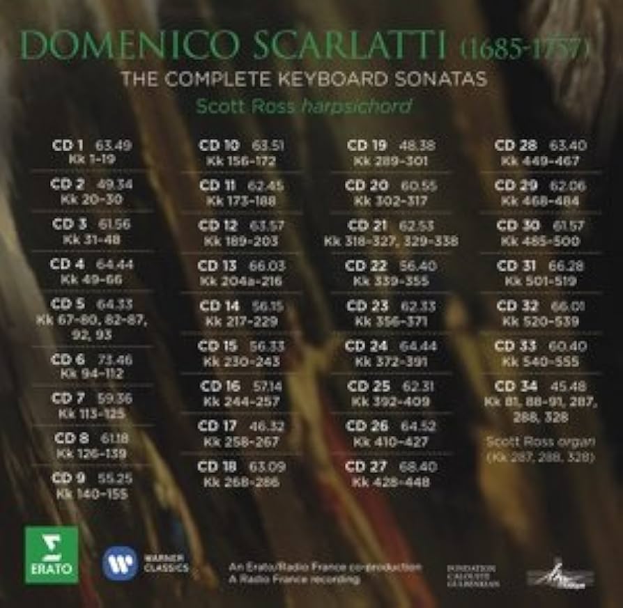 Amazon.co.jp: Scarlatti: The Complete Keyboard Sonatas: ミュージック