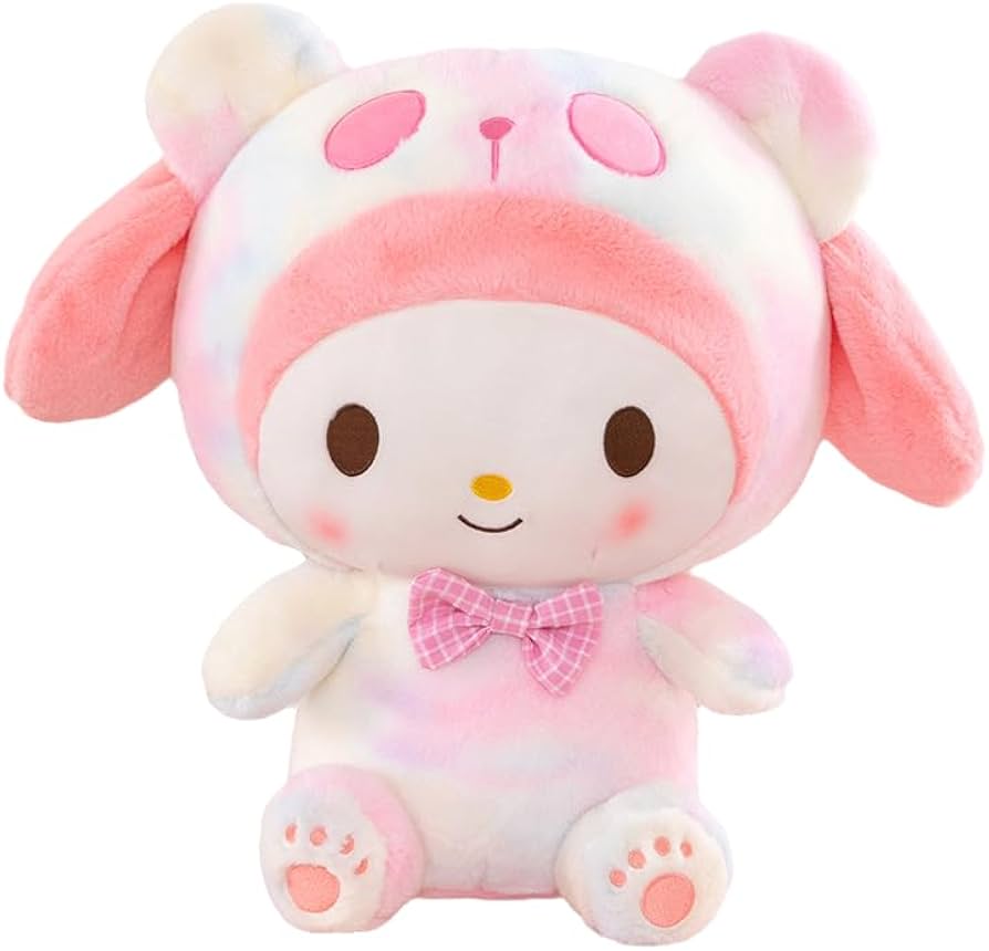 Amazon.co.jp: マイメロ ぬいぐるみ 特大 40cm レインボー 可愛い マイ