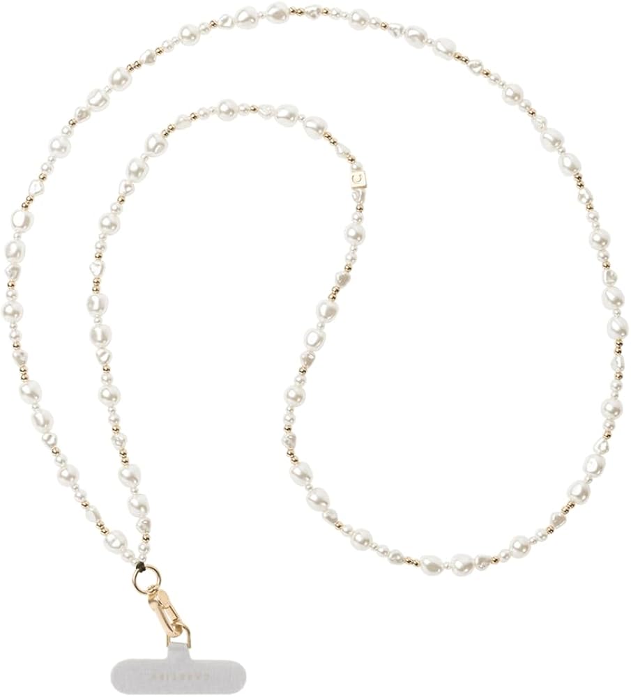 Amazon.com: CASETiFY Cross-Body Charm - Classic Pearl : Clothing