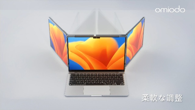 Amazon.co.jp: デュアルモニター Omiodo 14インチ トリプルモニター
