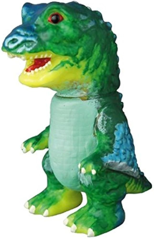 Amazon | メディコムトイ 安楽安作劇場 初代ゴガメジラー 緑