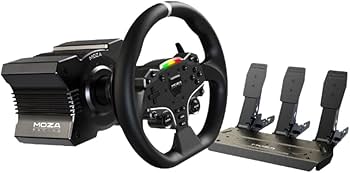 Amazon.co.jp: MOZA R5 ダイレクトドライブ ハンコン ペダル バンドル