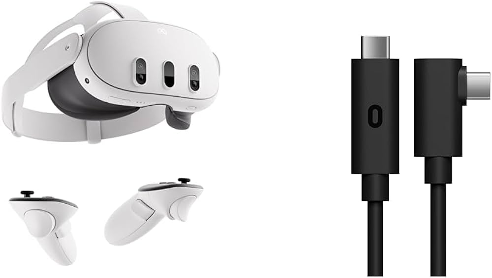 Amazon.co.jp: Meta Quest 3 512GBセット Linkケーブル付き : パソコン