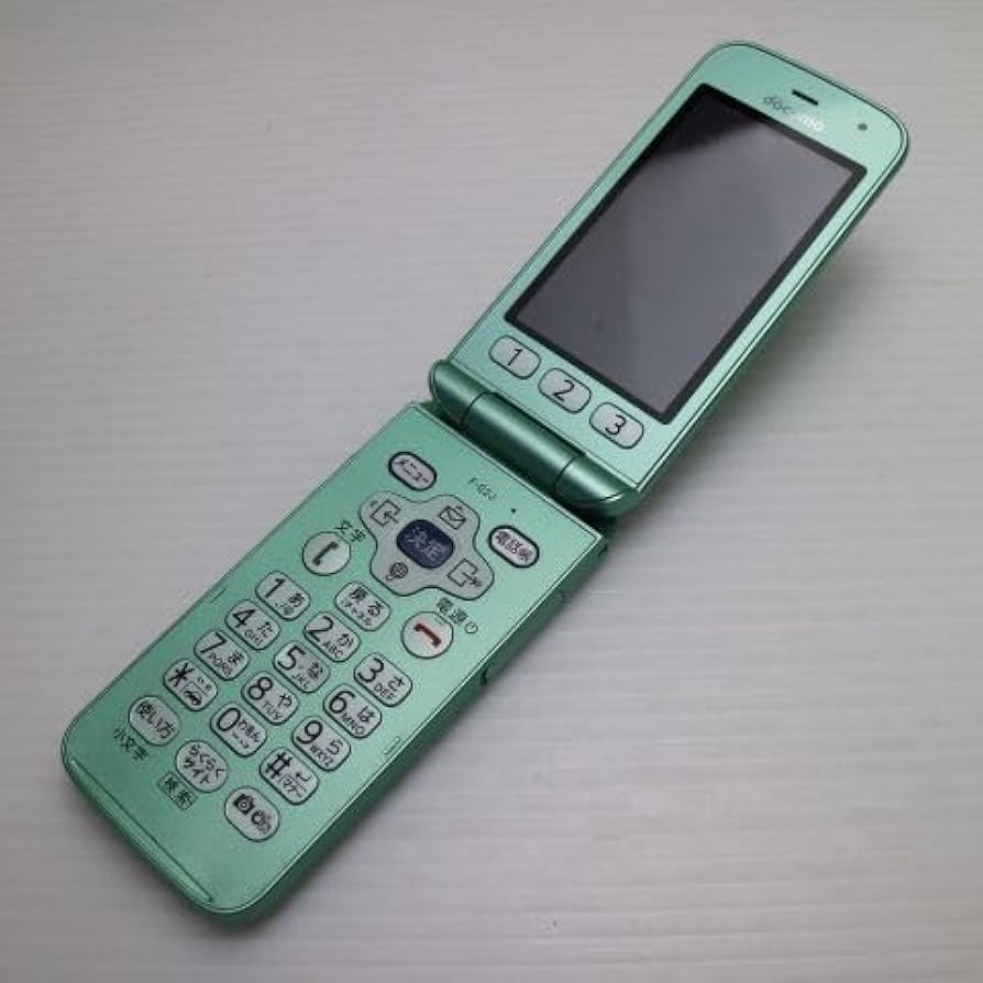 Amazon | FUJITSU ドコモ らくらくホン F-02J ミントグリーン | 富士通