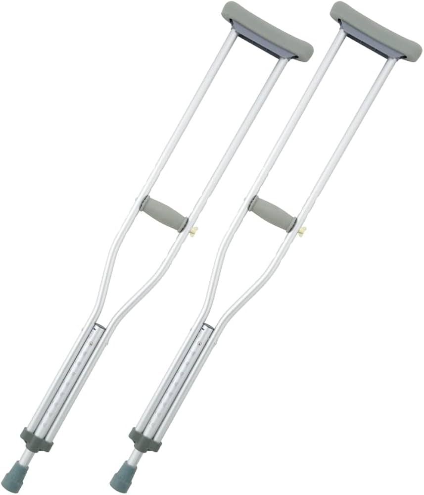 Amazon.co.jp: LINX GROUP【Crutch gray】アルミ軽量松葉杖 M