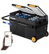 Amazon | BougeRV ポータブル冷蔵庫 車載れいぞうこ 20L -22℃～10