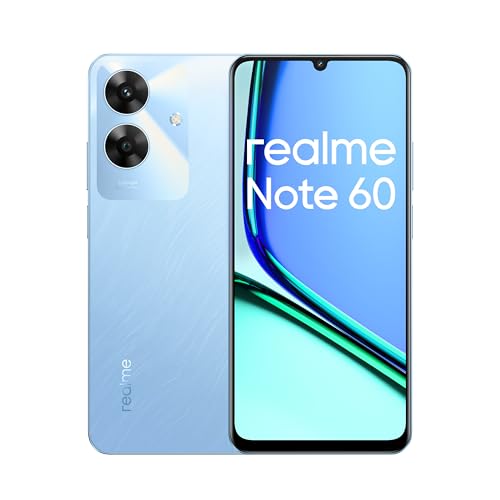 Realme Note 60 Dual SIM 4GB RAM 256GB 4G (Voyage Blue) -Middle